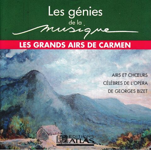 CD   Bizet       Les Grands Airs De Carmen 8 Antony (92)