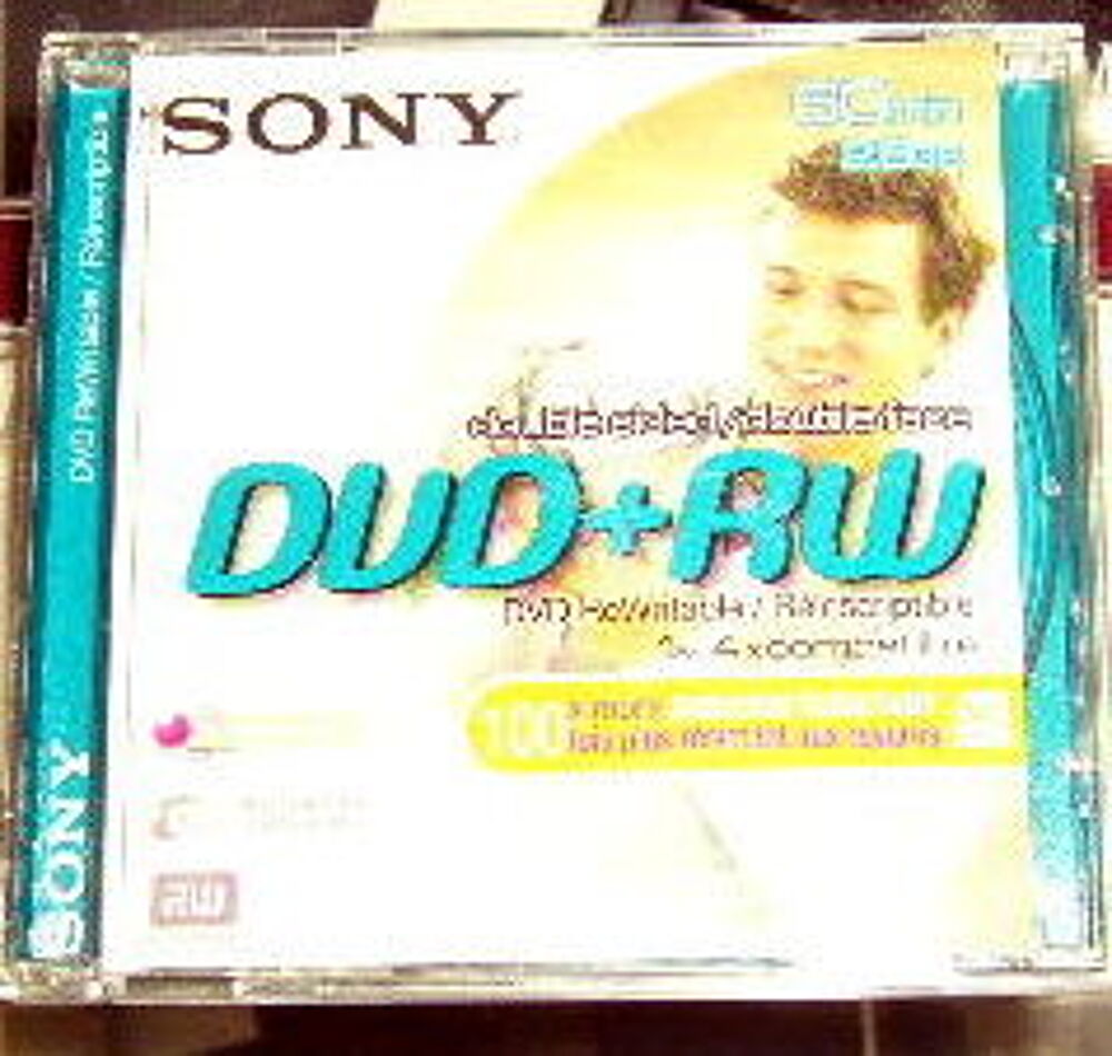 4 DVD RW Sony et Fujitsu neufs Photos/Video/TV