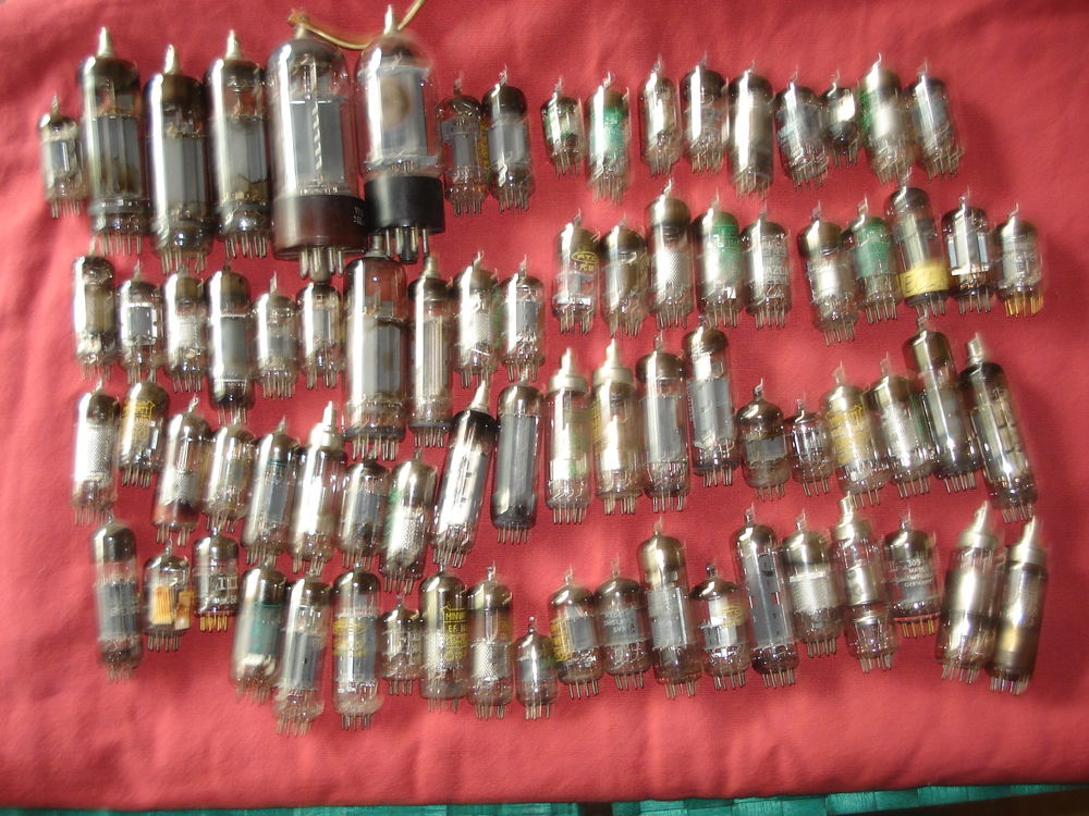 Lot 77 LAMPE TUBE RADIO TSF AMPLI .non Tester Audio et hifi