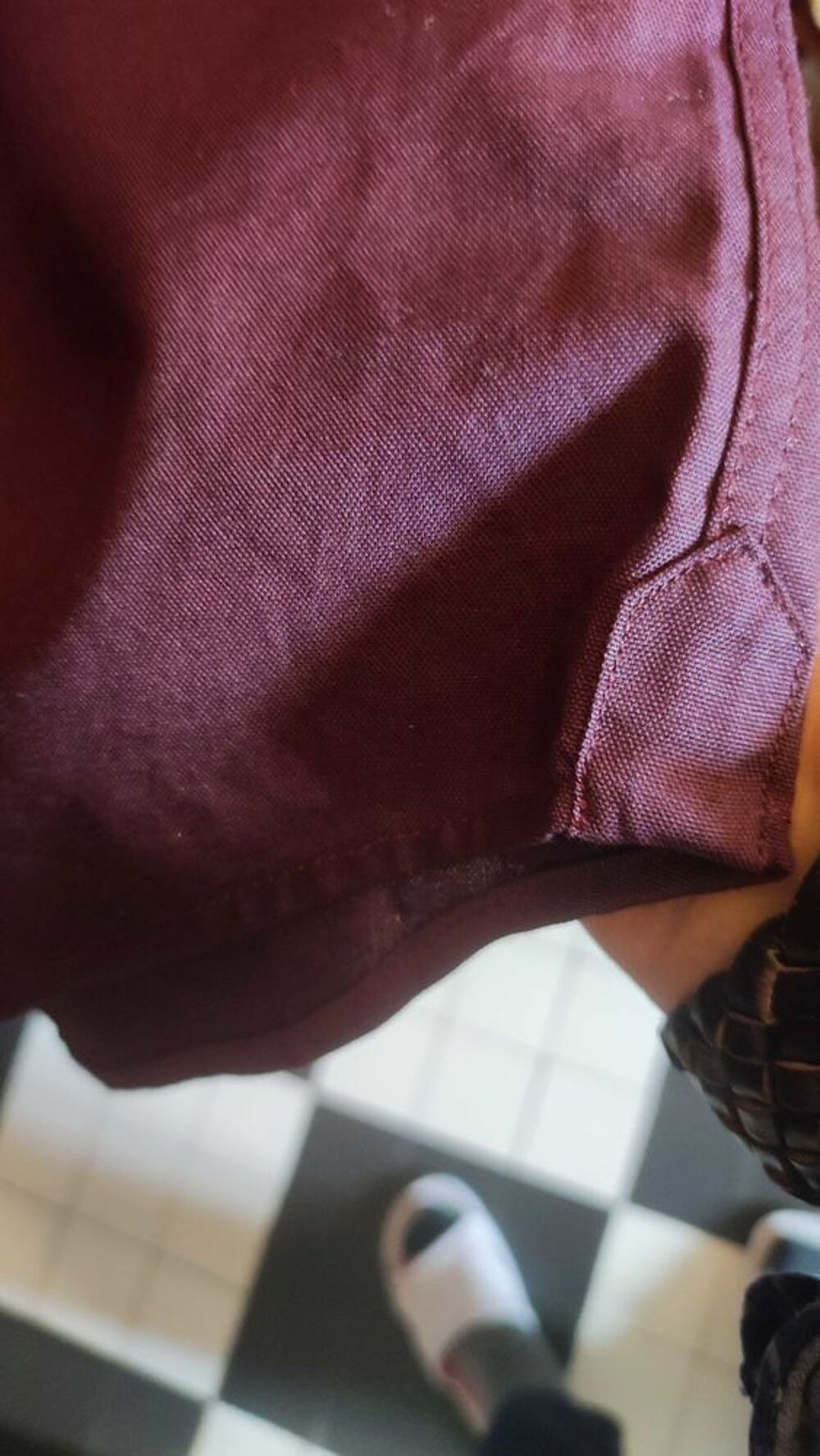 Chemise homme bordeaux Lanvin taille 38 Vêtements