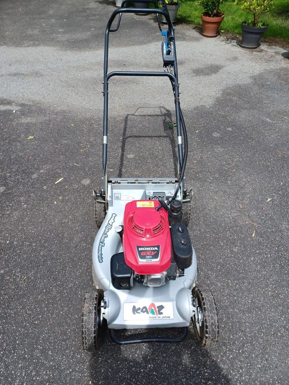 Tondeuse Honda pro Jardin