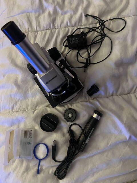 microscope en metal robuste pour enfants : comme un vrai ! Bry-sur-Marne (94)