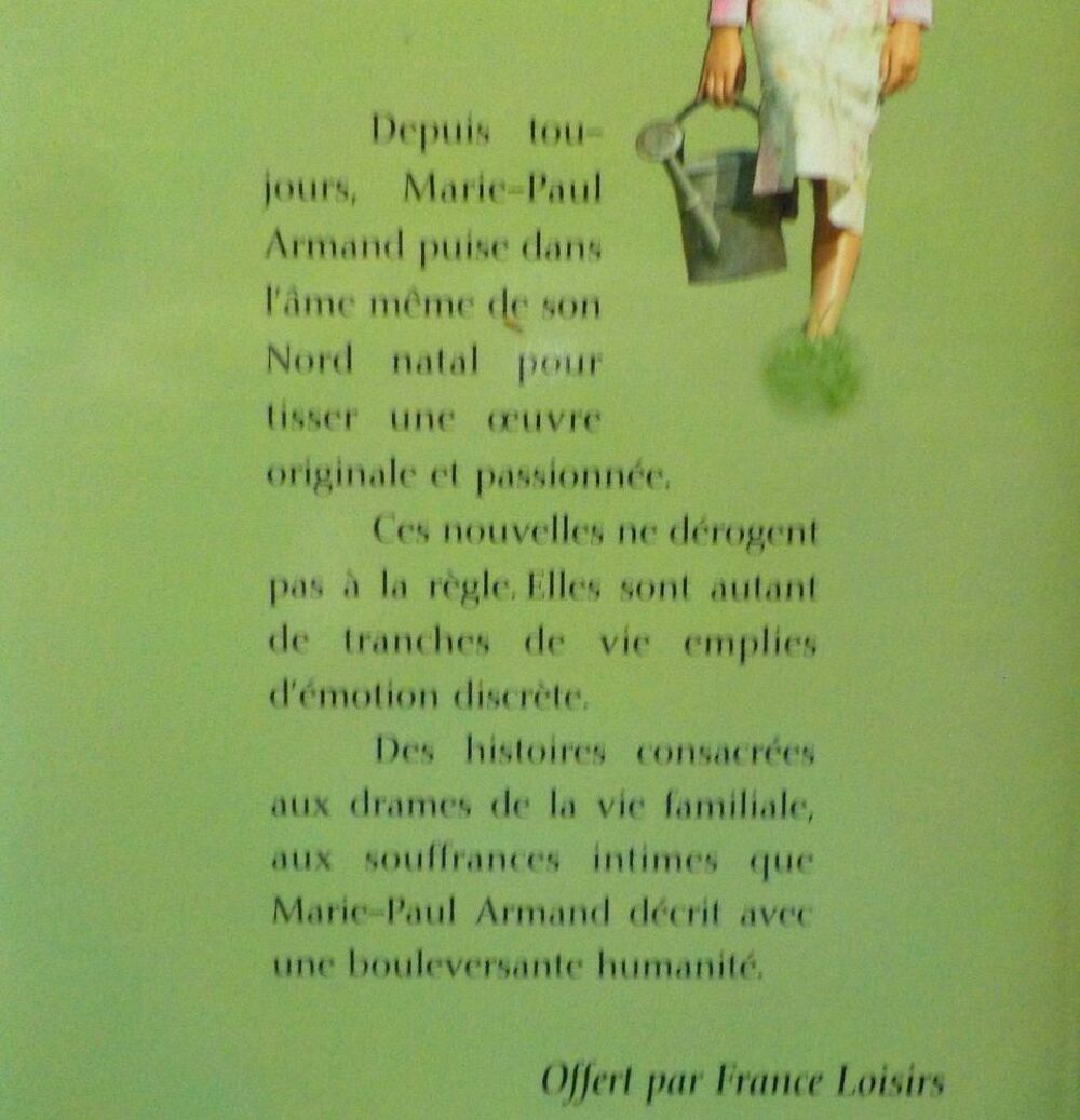 SOEURS ENNEMIES et autres nouvelles de Marie-Paul ARMAND Livres et BD