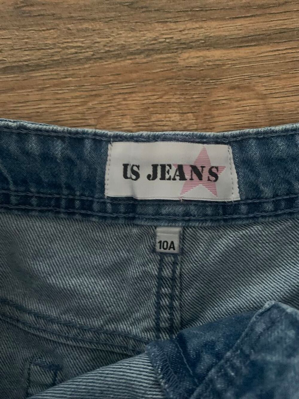 Short en jean enfant fille " US Jeans " Vêtements enfants