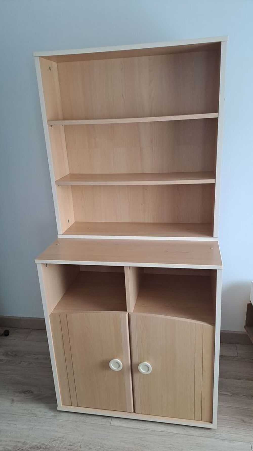 Lit combin&eacute; &eacute;volutif enfant ado + armoire chambre compl&egrave;te Mobilier enfants