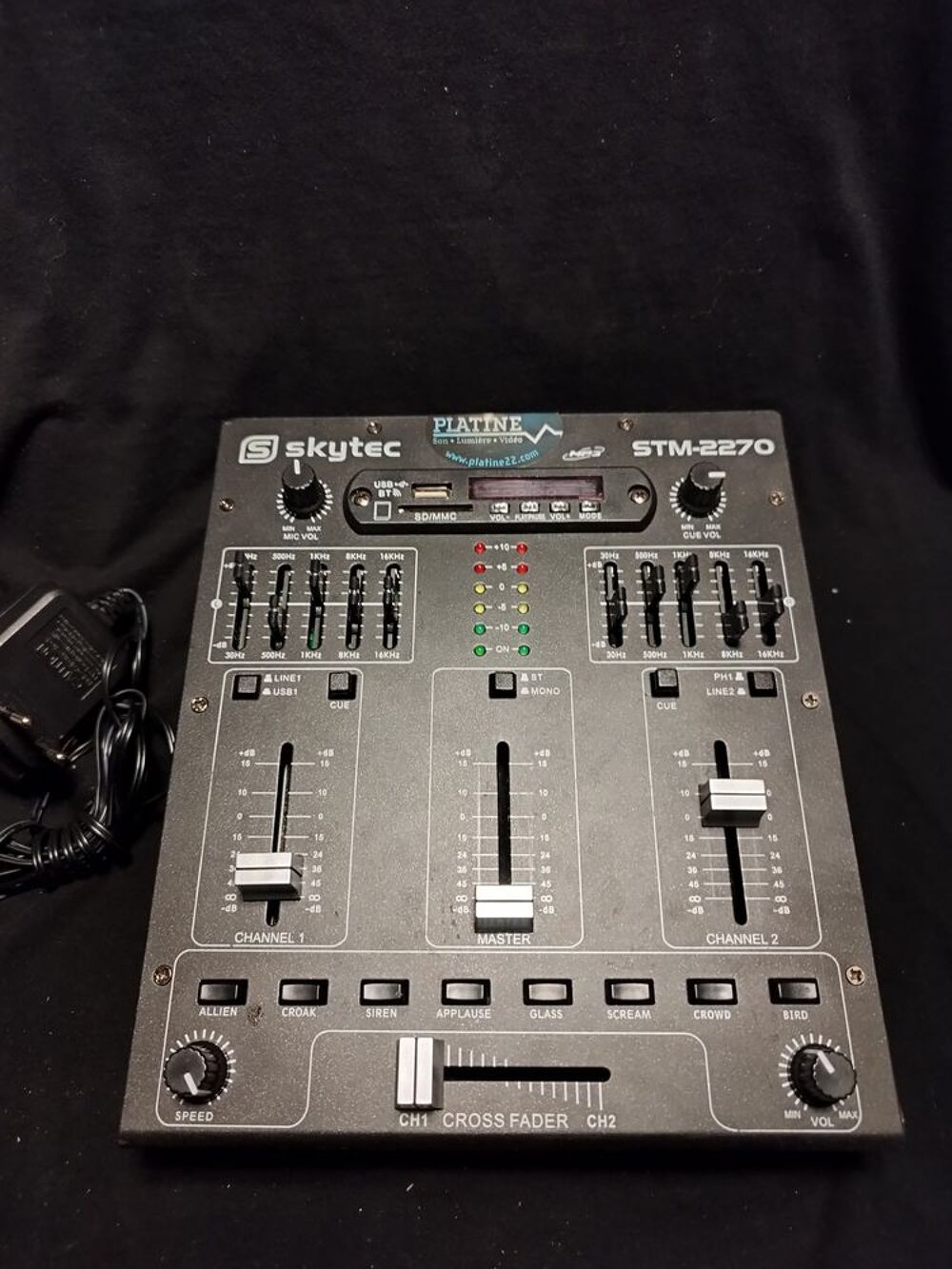 Table Mixage avec Bluetooth Skytec STM-2270 Audio et hifi