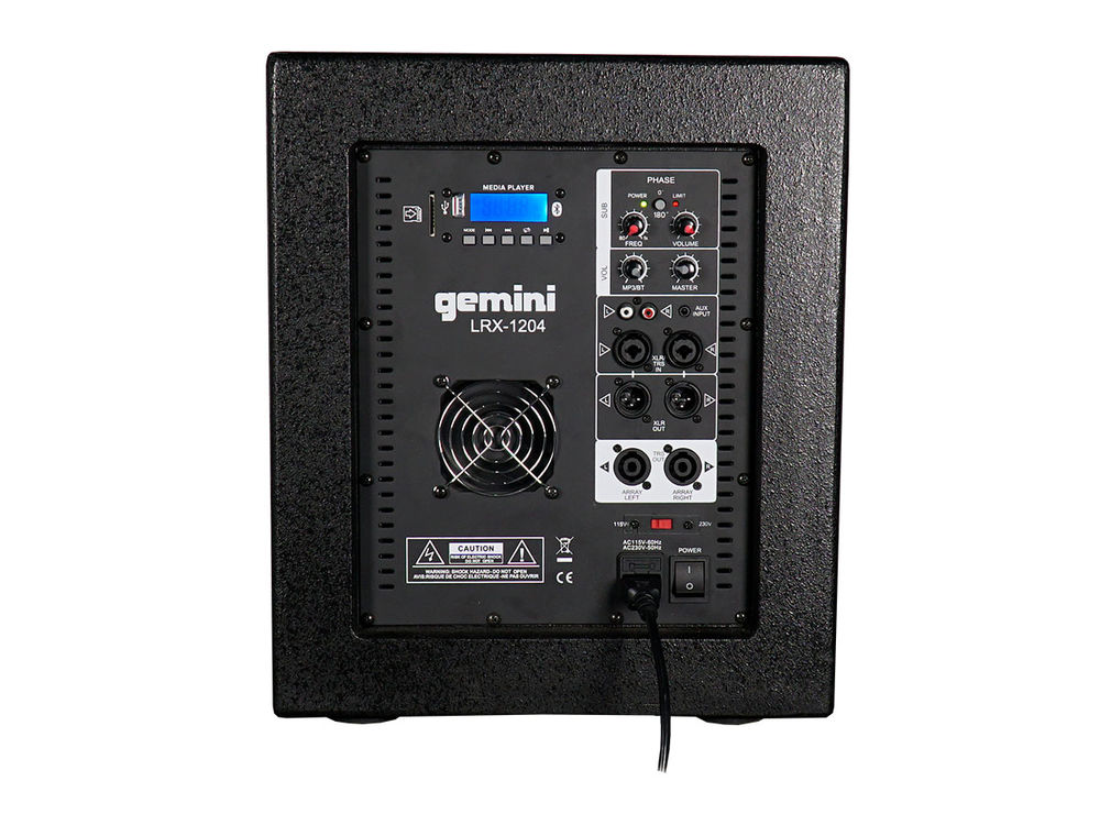 Pack Enceintes Gemini Audio et hifi