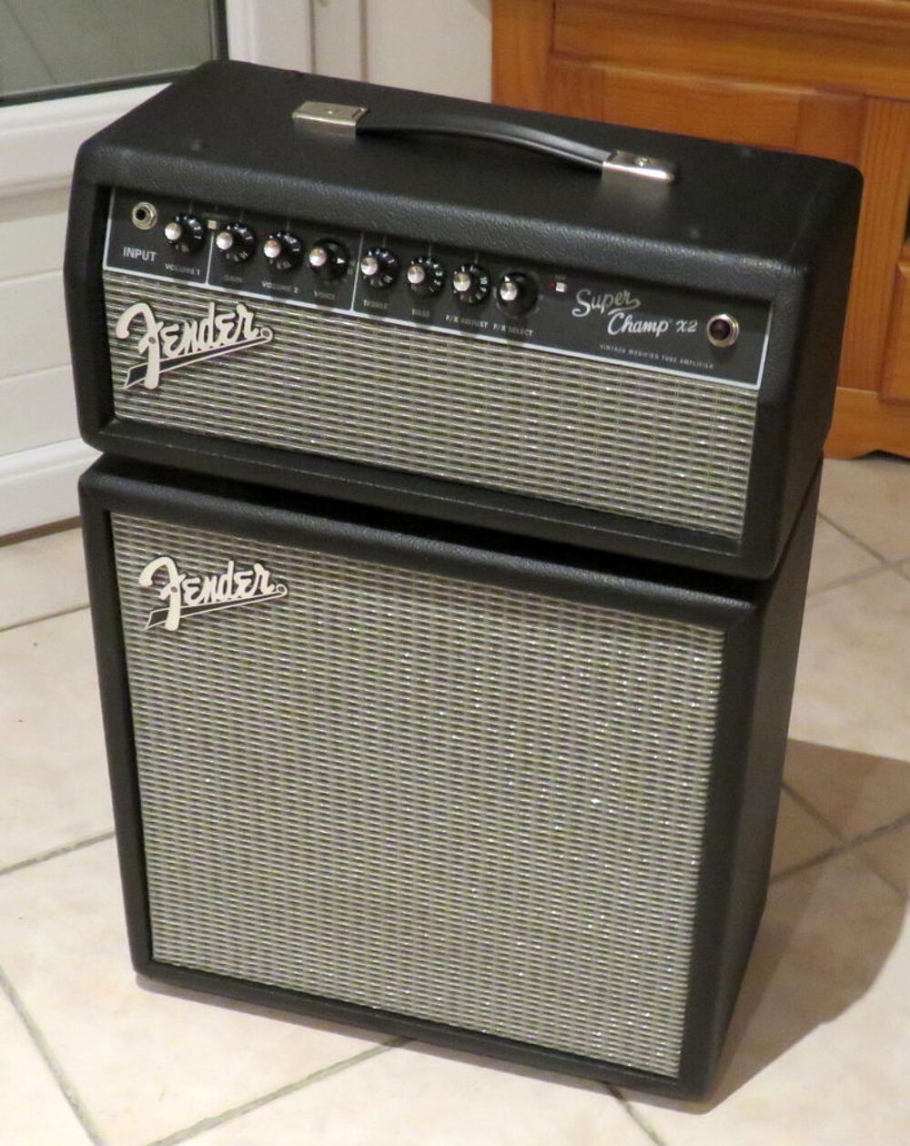 ampli guitare lampes super champ X2 head + enclosure sc 112 Instruments de musique