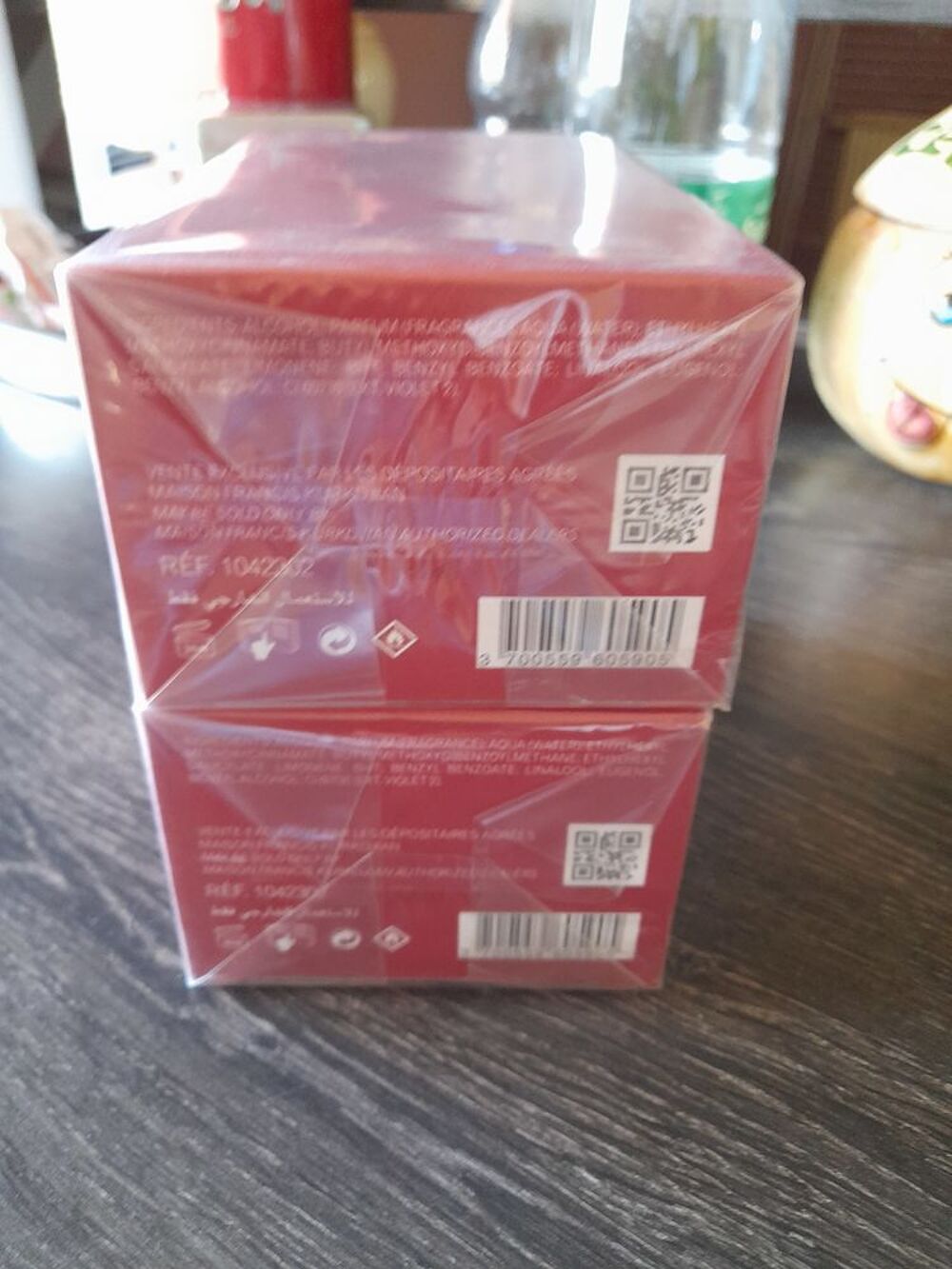 lot de 2 baccarats rouge 540 