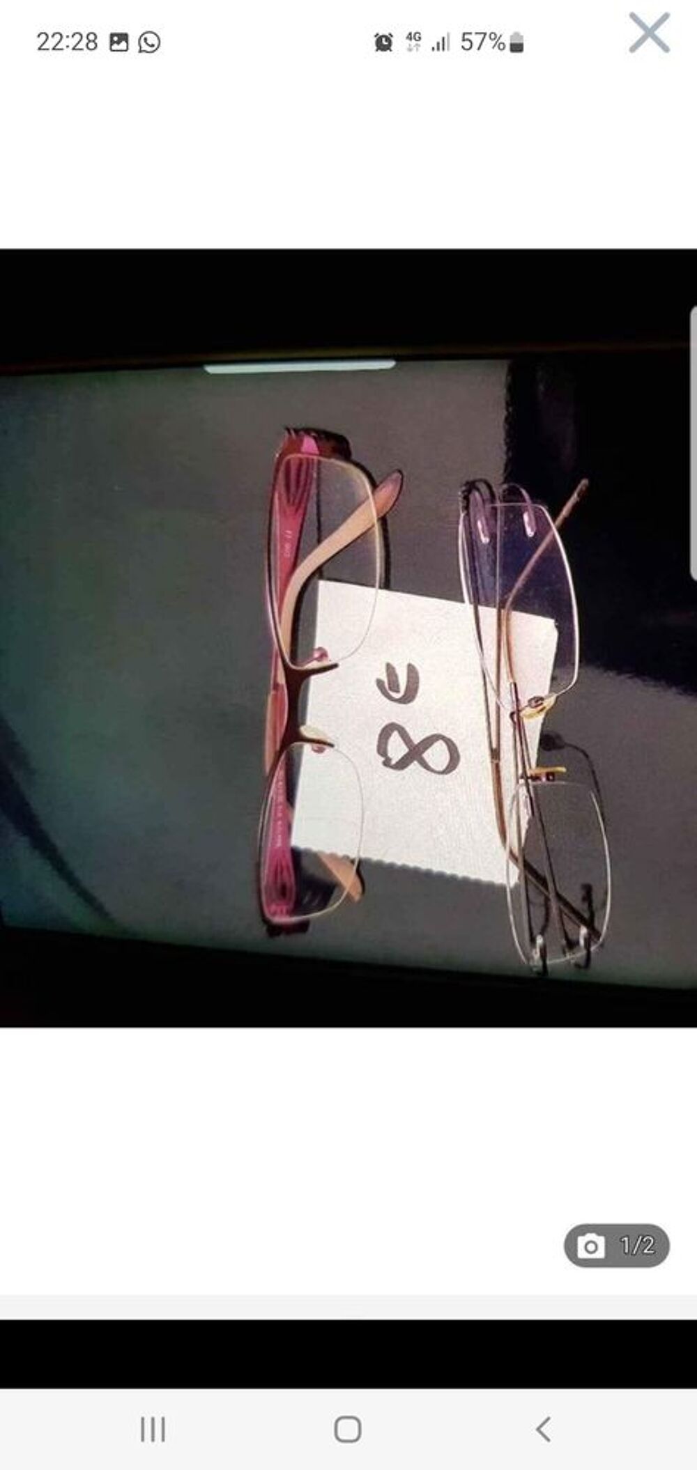 lunettes femme de vue de pr&egrave;s et de loin Maroquinerie