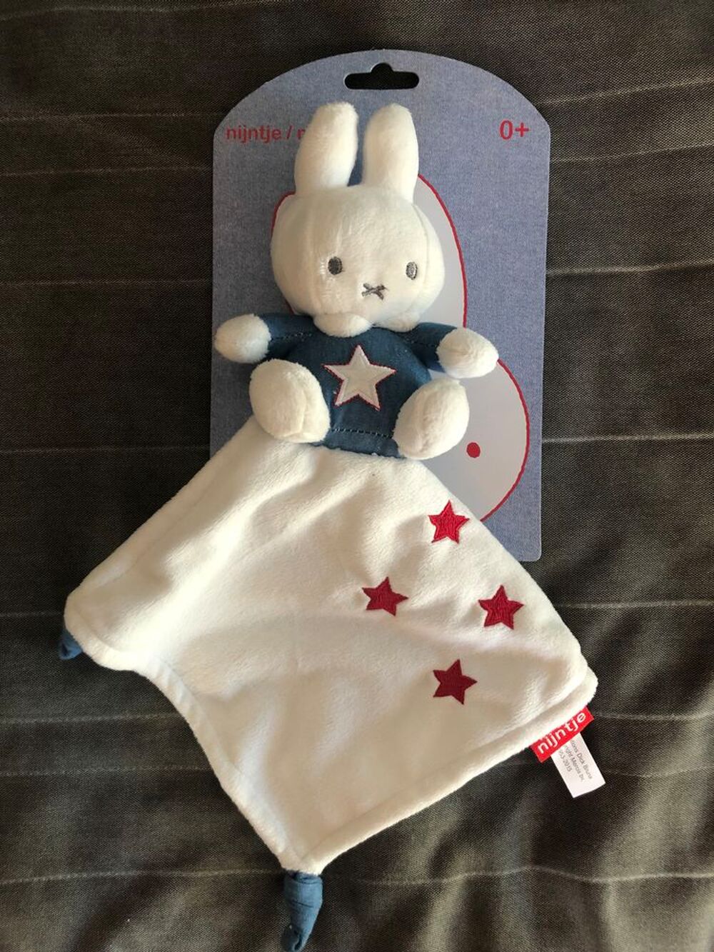 Doudou plat NEUF lapin Miffy Jeux / jouets