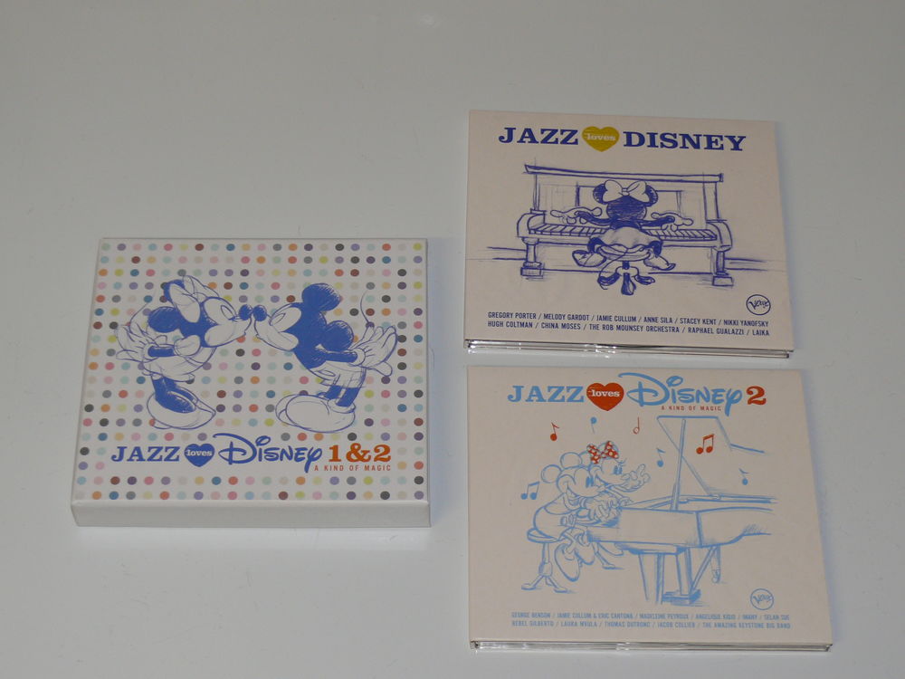 Coffret CD "Jazz Disney" CD et vinyles