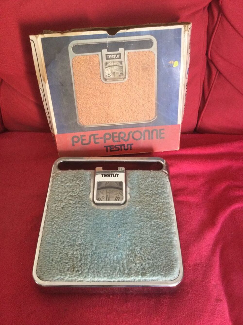 P&egrave;se personne vintage TESTUT Electroménager