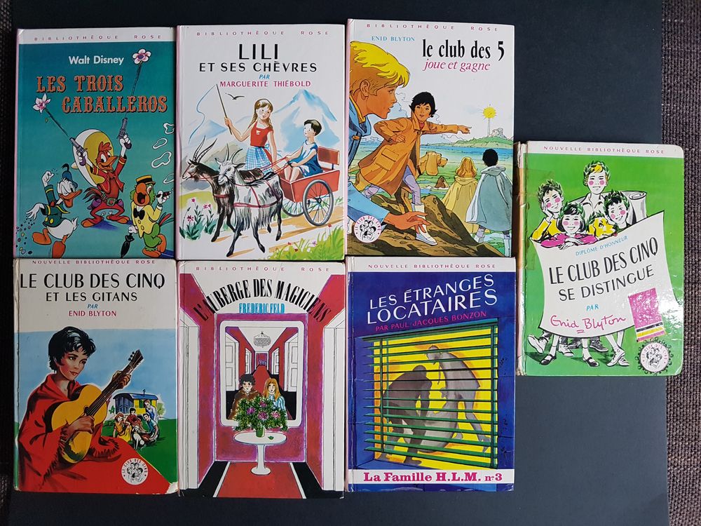 Biblioth&egrave;que rose Livres et BD