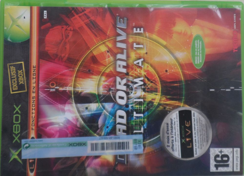 DEAD OR ALIVE 2 ULTIMATE MICROSOFT XBOX XG TECMO COMBAT
Consoles et jeux vidéos