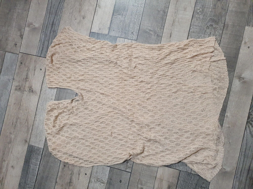 Haut manche courte en maille - paillete Vêtements