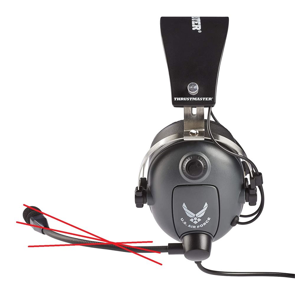 Casque gamer Thrustmaster T-Flight U.S. Air Force Matériel informatique