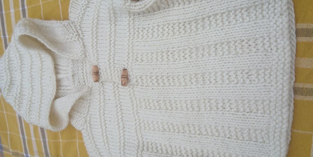 Veste &agrave; Capuche pour B&eacute;b&eacute; Gar&ccedil;on 23 mois Tricot&eacute;e &agrave; la main Pu�riculture