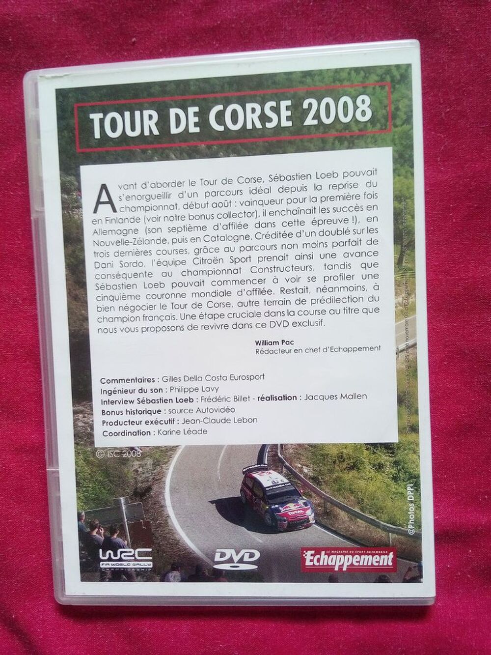 8 DVD / (Rallye, montagne Rallycross circuit...) 2007 &agrave; 2010 DVD et blu-ray
