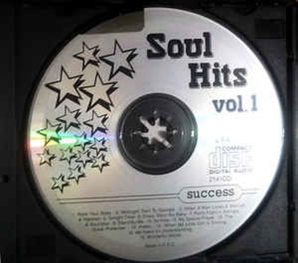 cd Soul Hits - Vol. 1(tres bon etat ) CD et vinyles