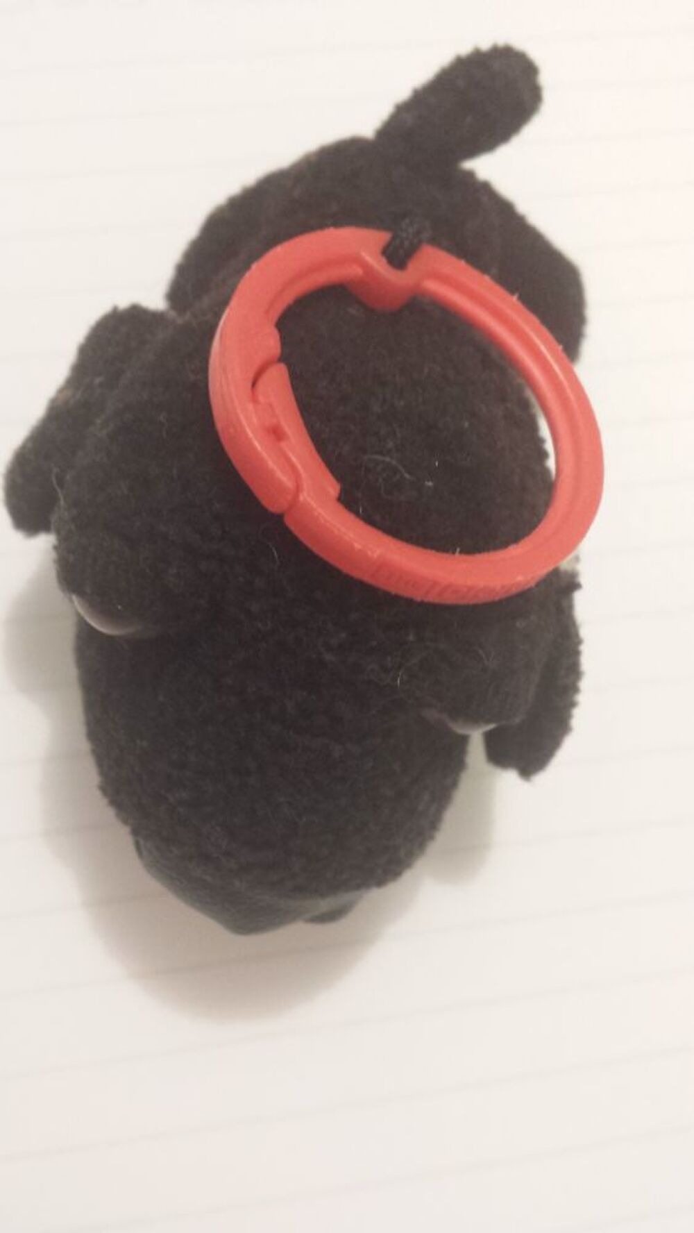 PORTE-CLEF PETIT CHIEN NOIR 
