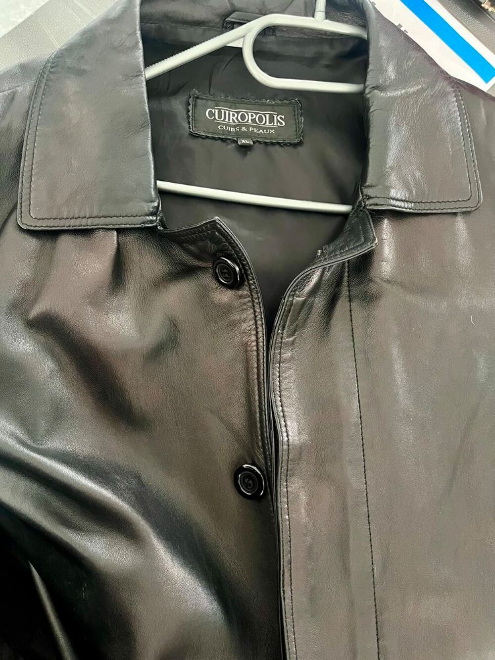 Veste en cuir chic &amp; vintage ? Authentique Cuiropolis (XL) Vêtements