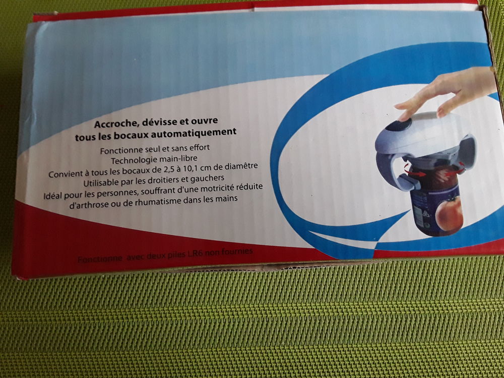 OUVRE BOCAL &Eacute;LECTRIQUE Electroménager