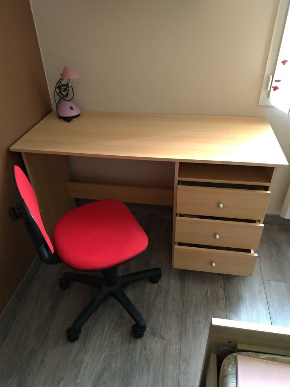 Bureau (3 tiroirs - 1 niche) Meubles