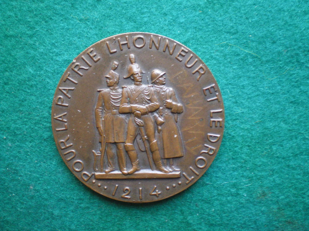 M&eacute;daille de bronze de la Gendarmerie. 