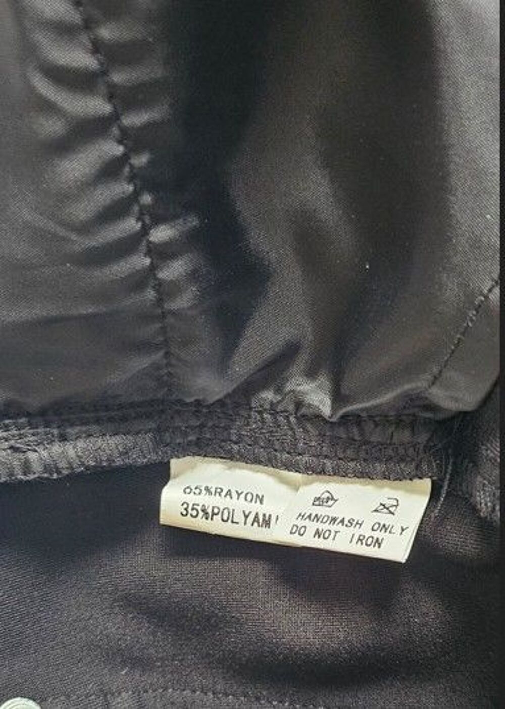 pantalon noir Farfalla Rosso avec motifs T M Vêtements