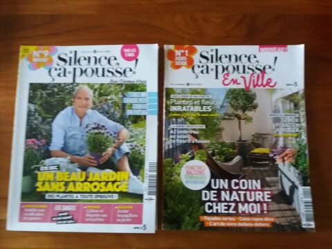 Lot de 2 revues Silence �a pousse 10 Pr�failles (44)