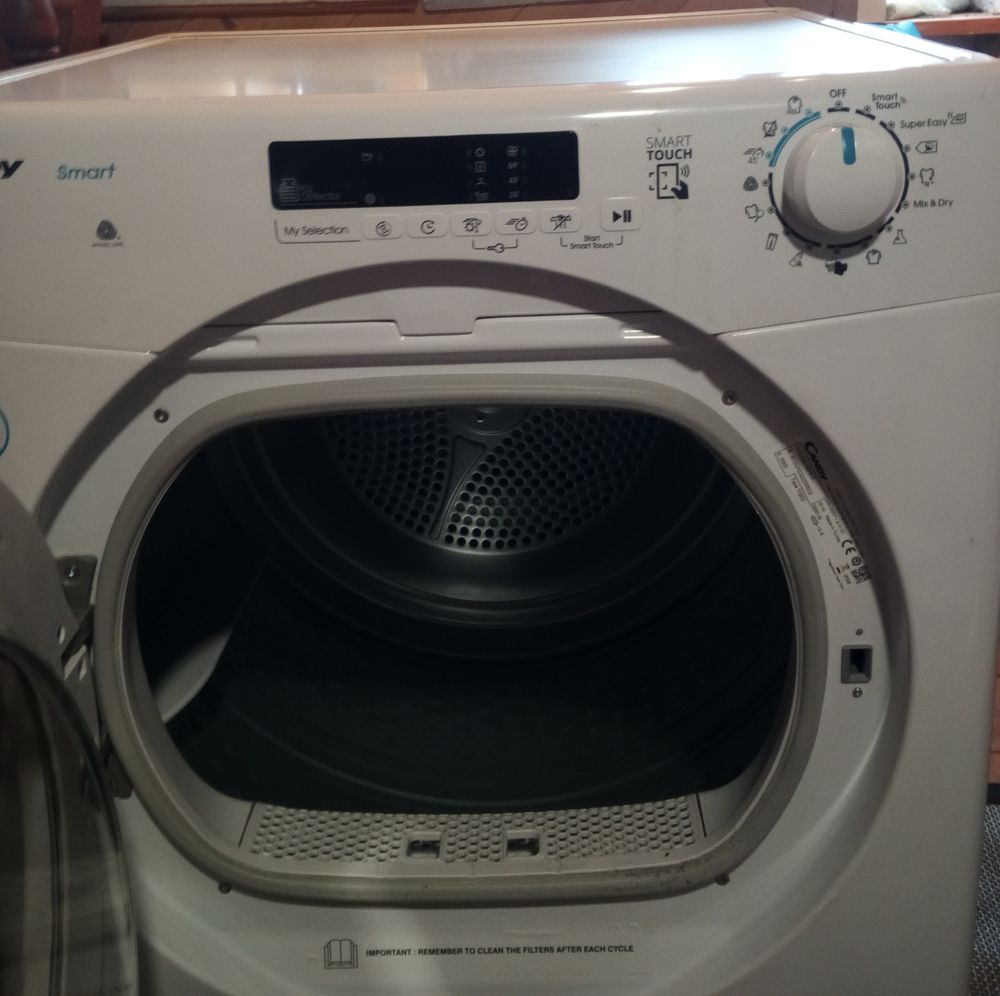 CANDY S&egrave;che linge Condensation CSEC9DG-S Electroménager
