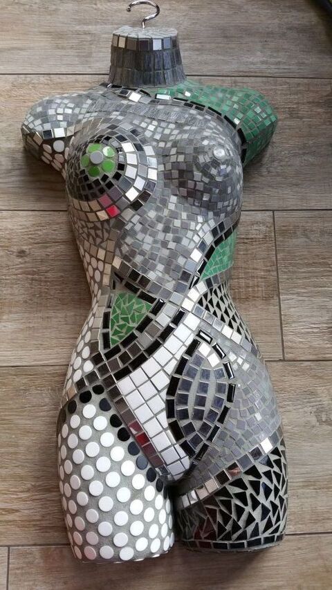 buste mosaque Sermoise-sur-Loire (58)