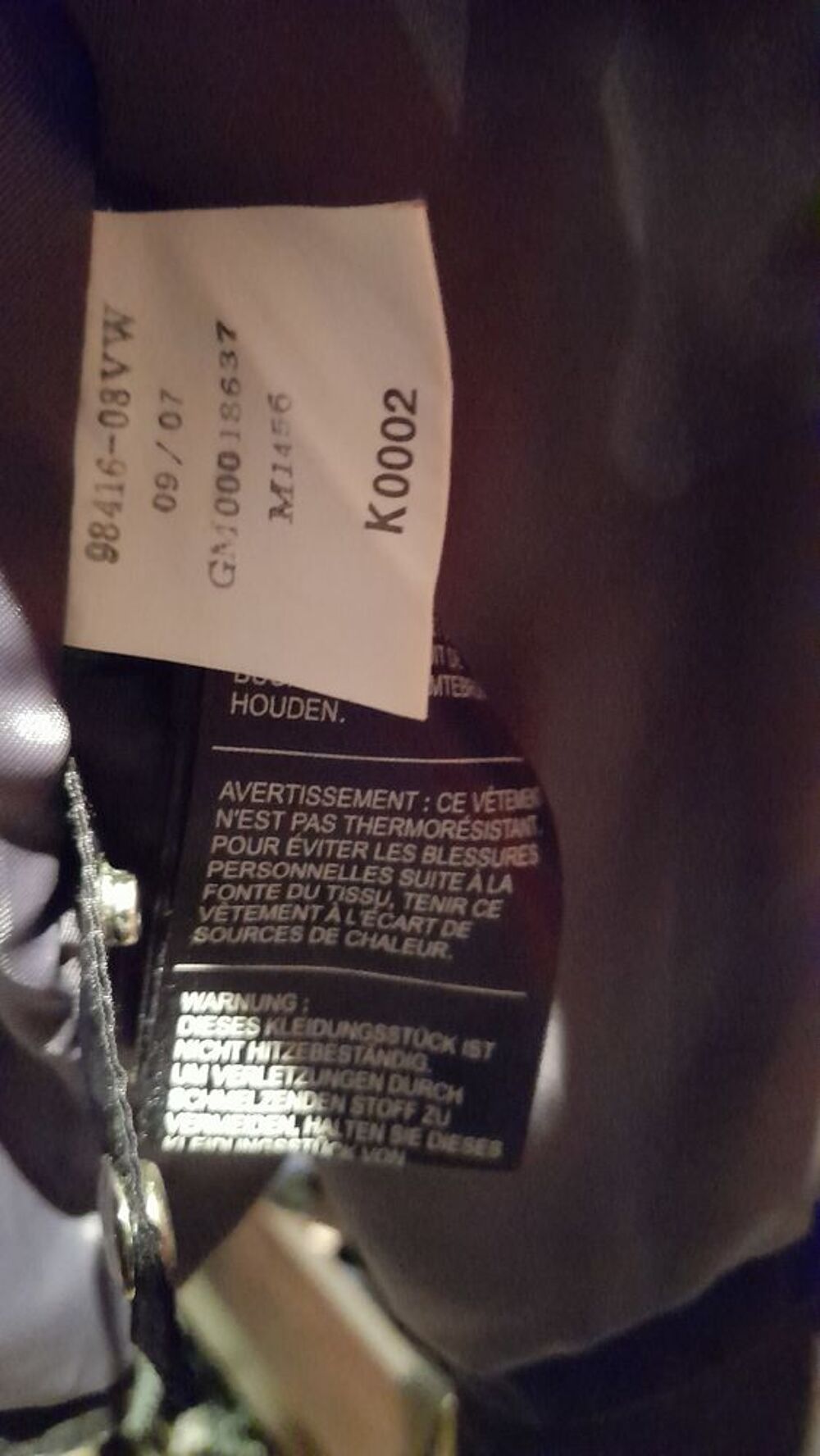 DOUDOUNE HARLEY reversible Vtements