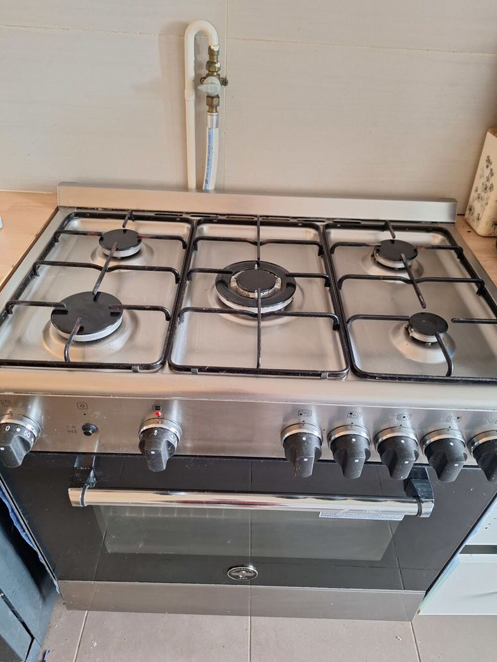 Piano de cuisson GERMANIA BC1X 5 foyers Inox Meubles