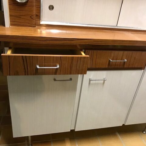 BuffetAncien Buffet Double Corps Cuisine Vintage En Formica 280 Mazeray (17)