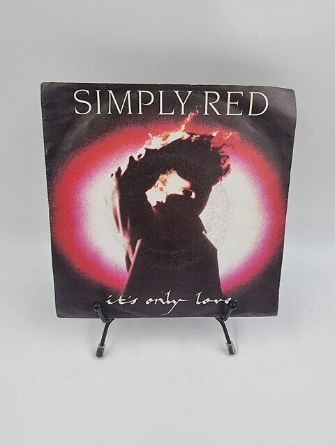 Vinyle 45 tours Simply Red : It's Only Love avec fourreau 3 Vulbens (74)