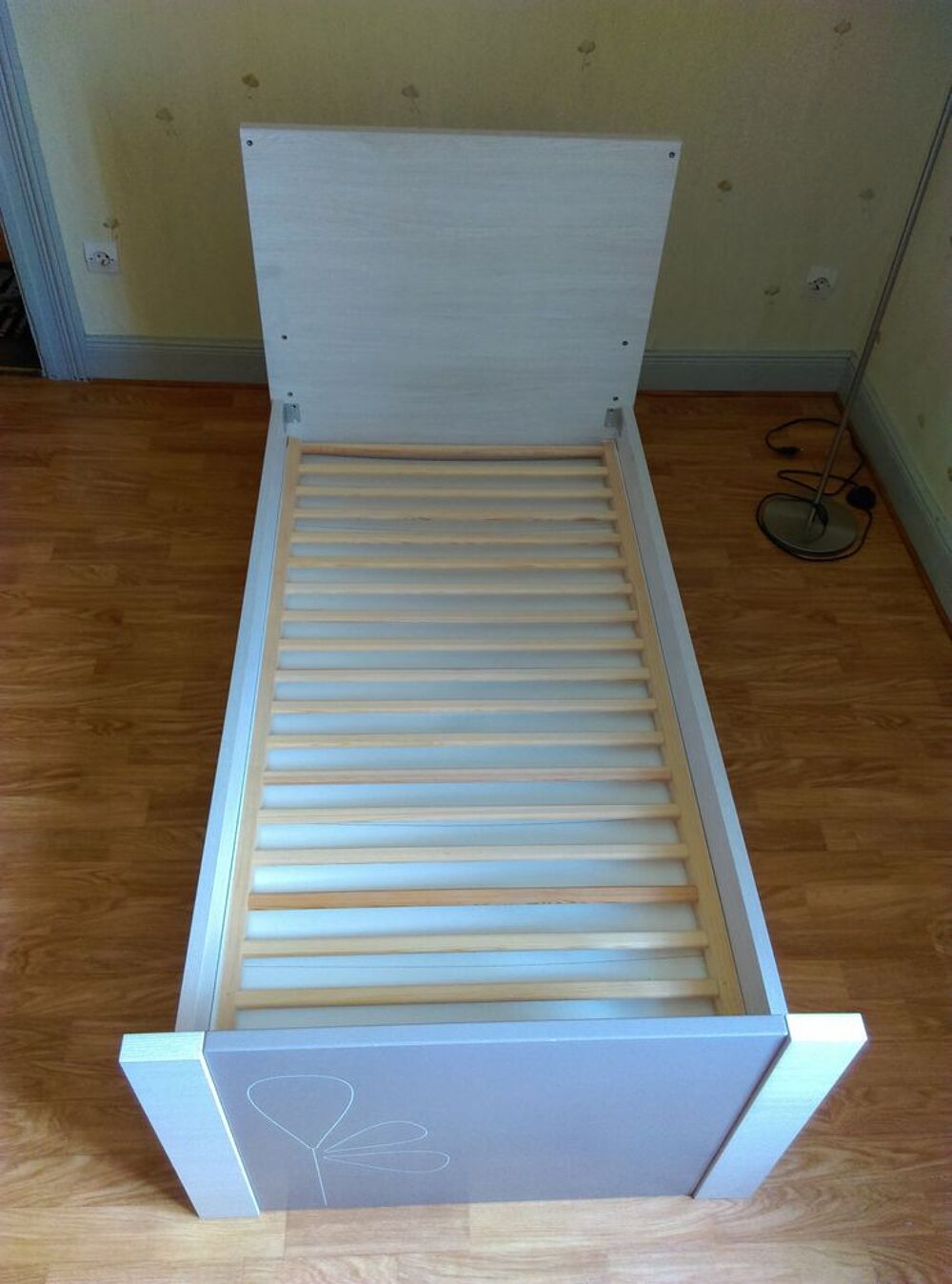 Lit enfant &eacute;volutif Sauthon Opale taupe Mobilier enfants
