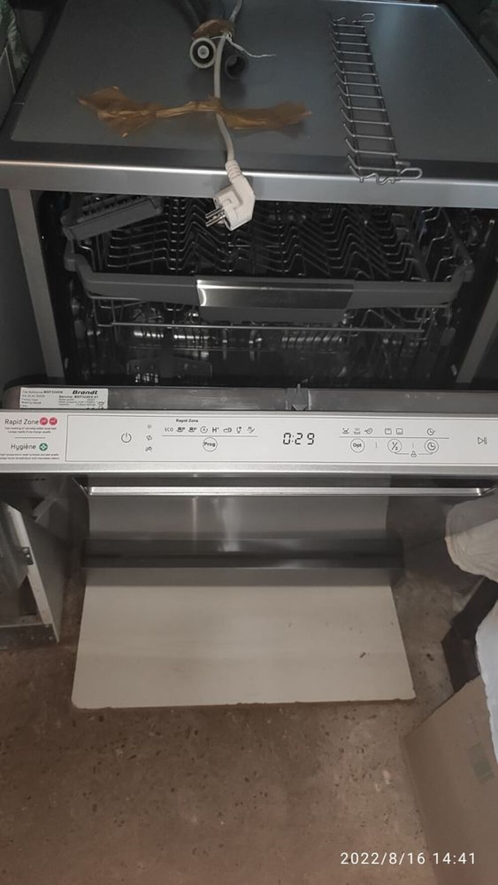 Lave vaisselle Brandt Electroménager