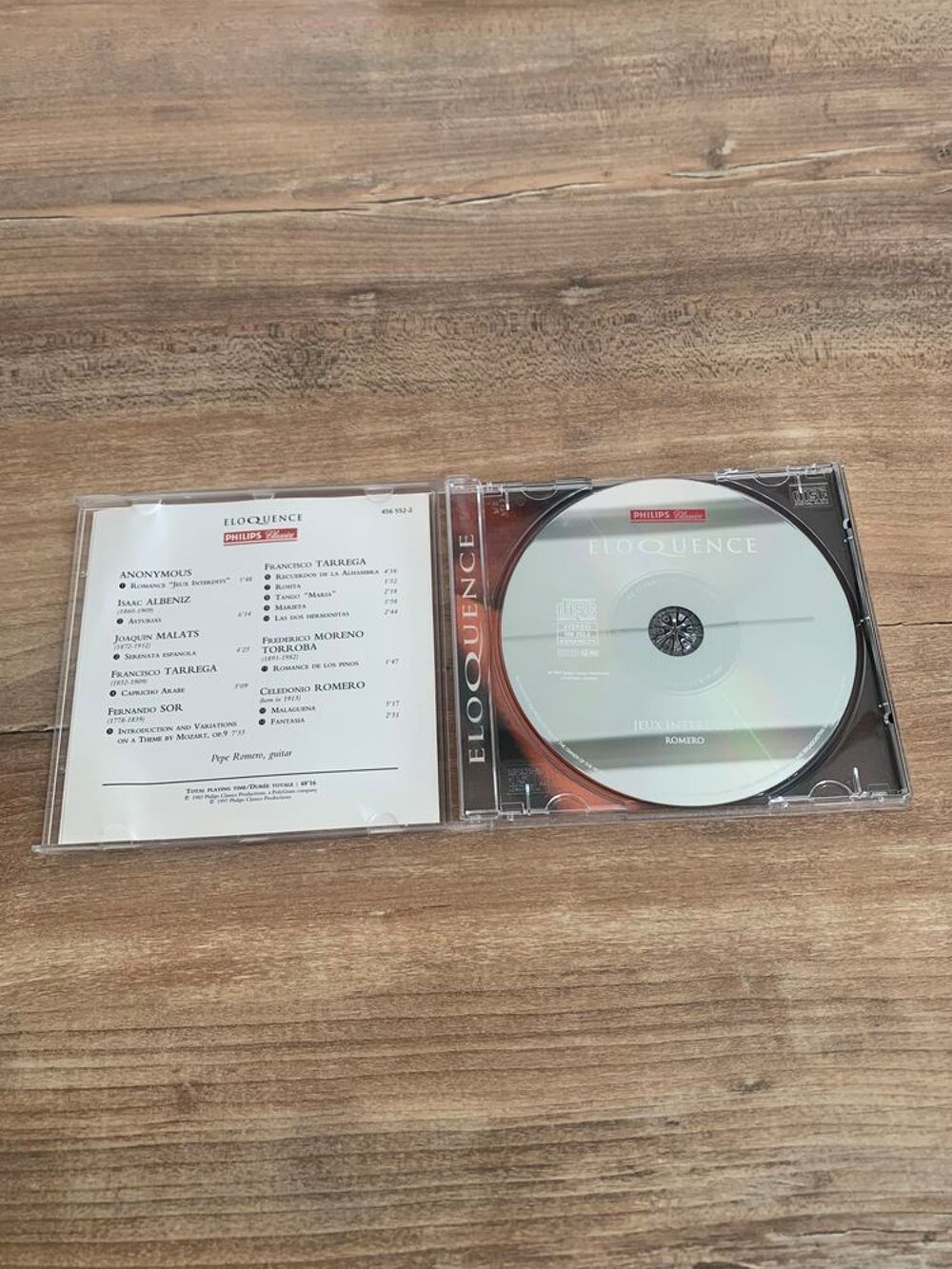 CD Pepe Romero " Jeux interdits " CD et vinyles