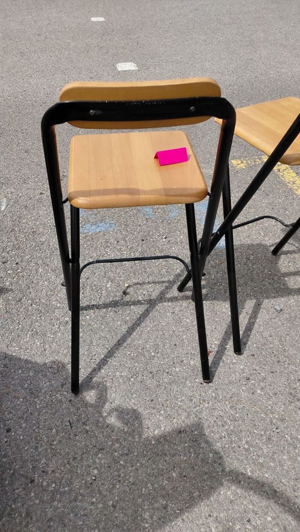 2 chaises hautes pliantes Ikea Meubles
