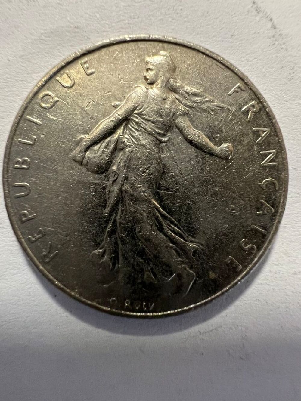 1 Franc semeuse 1991. 