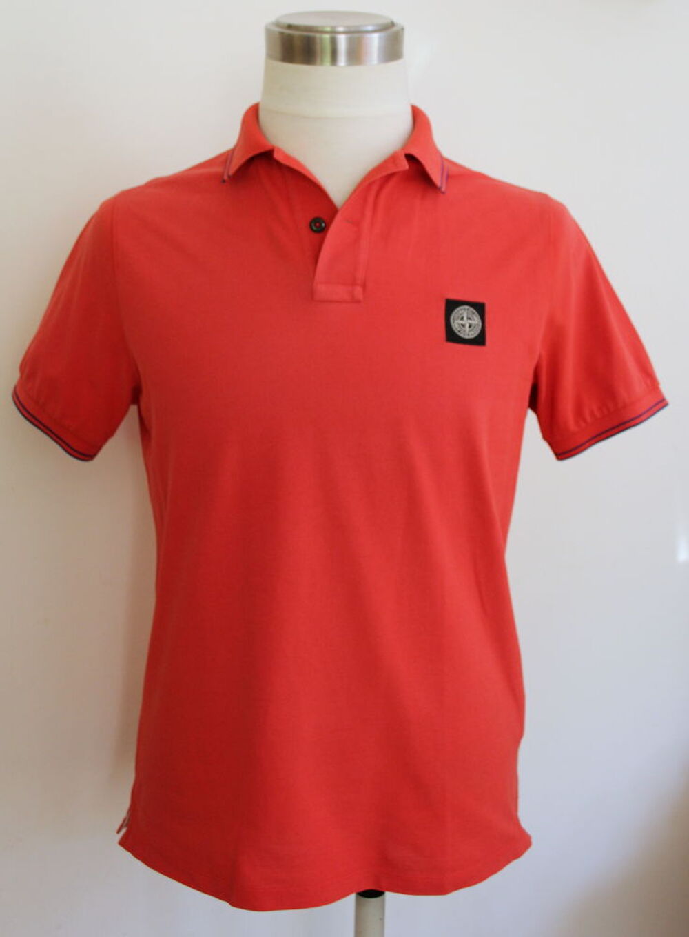 Polo rouge STONE ISLAND T.M Vêtements