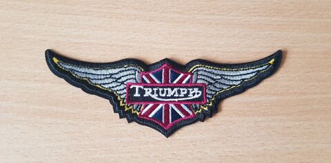 �cusson moto motard biker Triumph motorcycles paires d'aile  5 Carnon Plage (34)