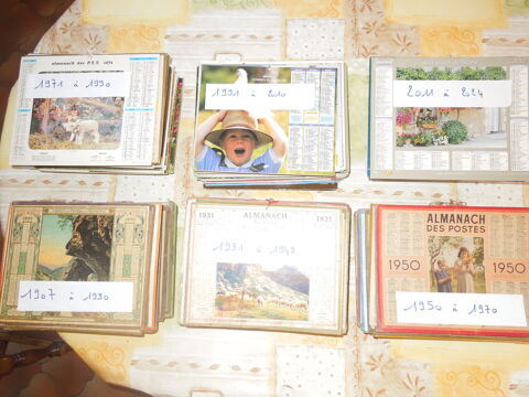 CALENDRIERS de la POSTE 1 Ronchamp (70)
