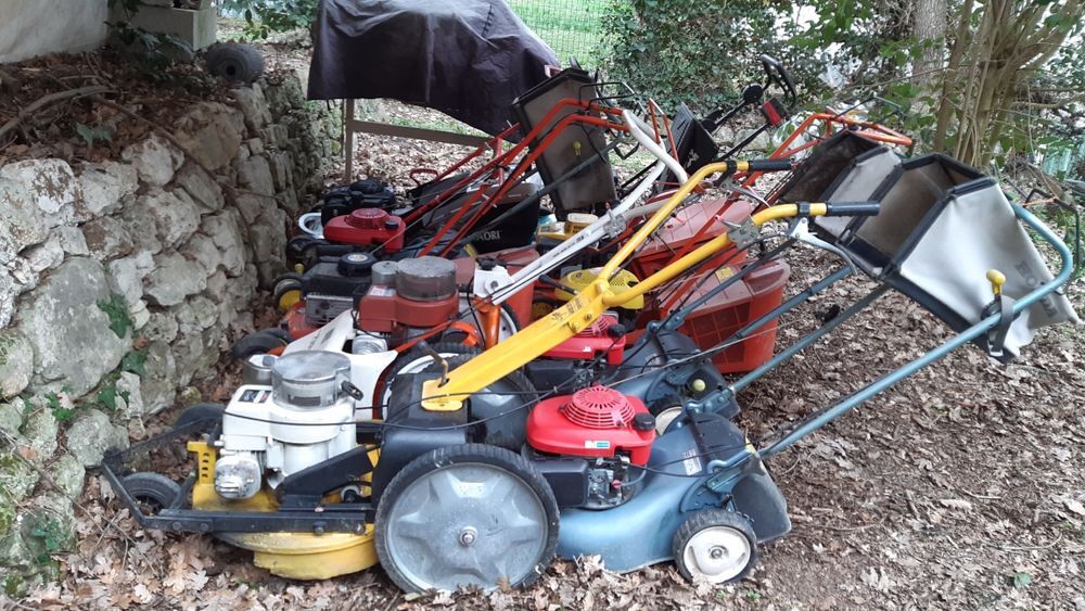 tondeuse et d&eacute;broussailleuse Jardin