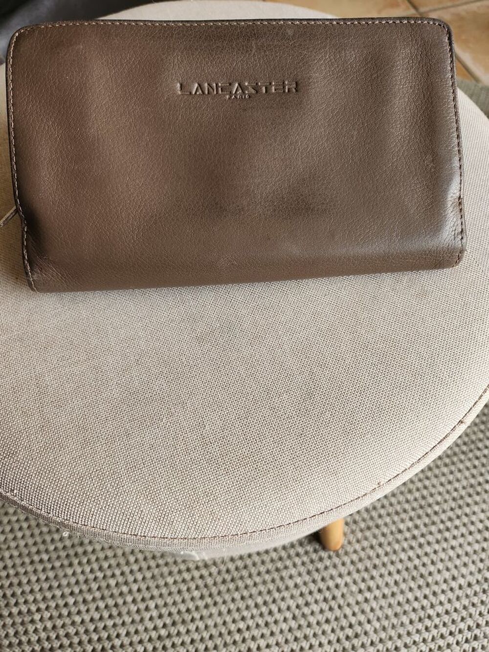 Portefeuille femme cuir Lancaster Maroquinerie