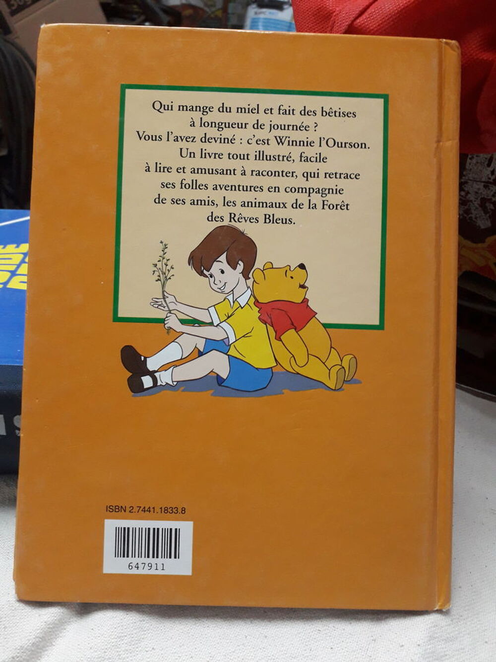 Livre " Winnie l'Ourson " Livres et BD