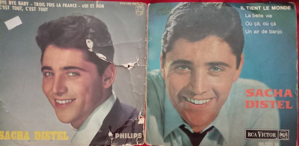 SACHA DISTEL / 19 X 45 TOURS 45 TOURS / CD et vinyles