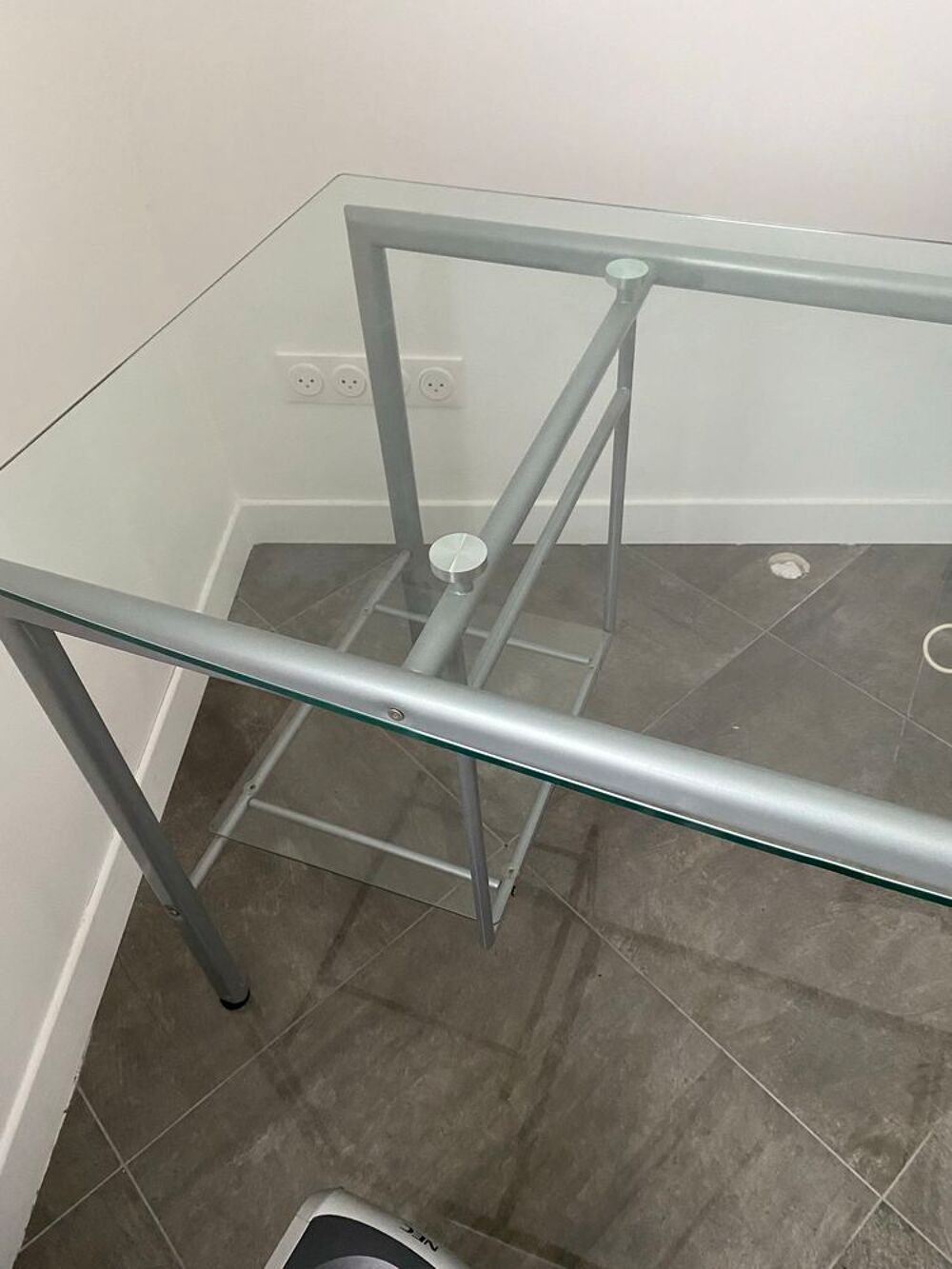 bureau en verre Meubles